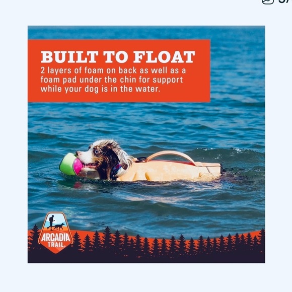 High Visibility Flotation Aid for Dogs size Small - Picture 5 of 5